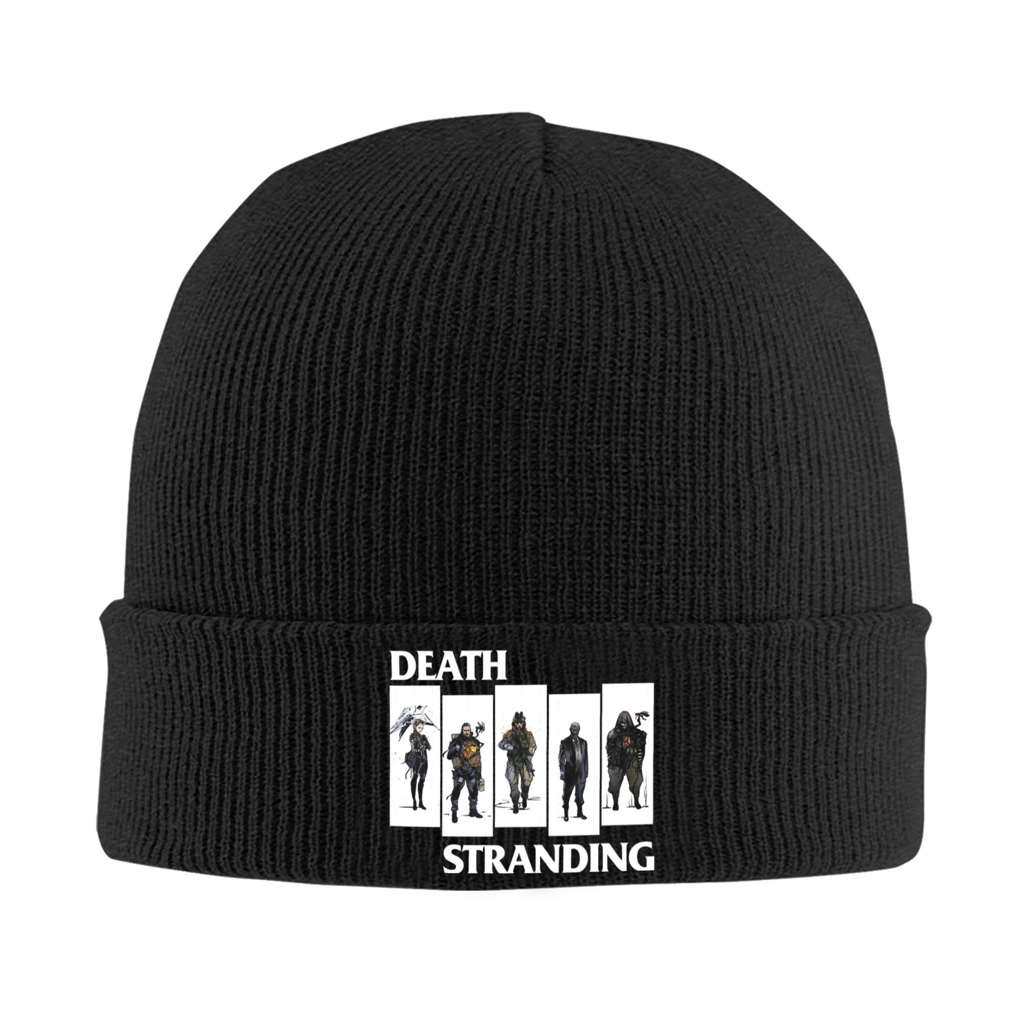 

Hardship Cataclysm Destroys Living Things Death Stranding Gift Hat Autumn Winter Beanies Warm Cap Unisex Acrylic Knitted Hat One Size