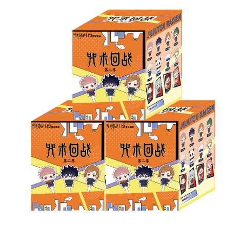 Jujutsu Kaisen 2Nd Season Series Blind Box Anime Figures Gojo Satoru Itadori Yuji Action Model Model Pvc Plaything Desktop Decoration