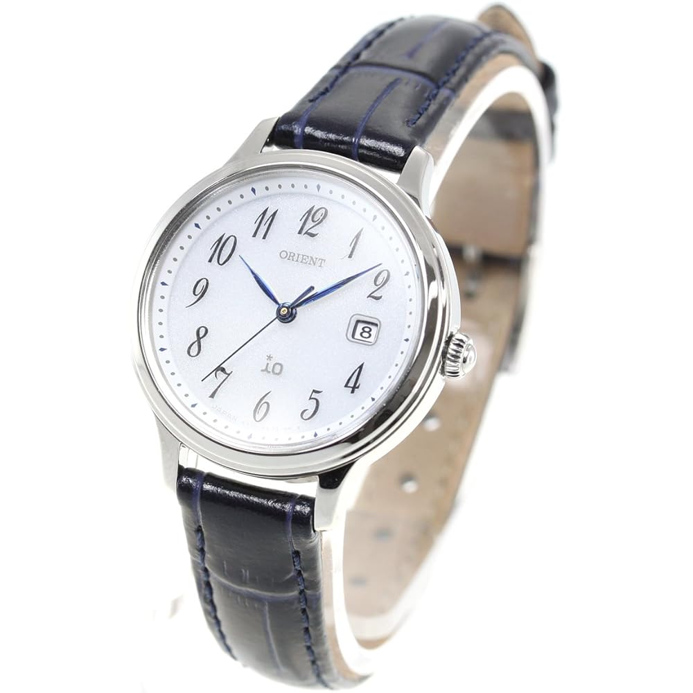 Orient iO SOLAR Солнечные часы, Сделано в Японии, с гарантией производителя, RN-WG0009S, Женские, Белые