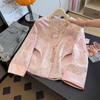 Plus Size Silk Embroidered Jacket: Flattering & Age-Defying Chinese Style for Spring/Autumn