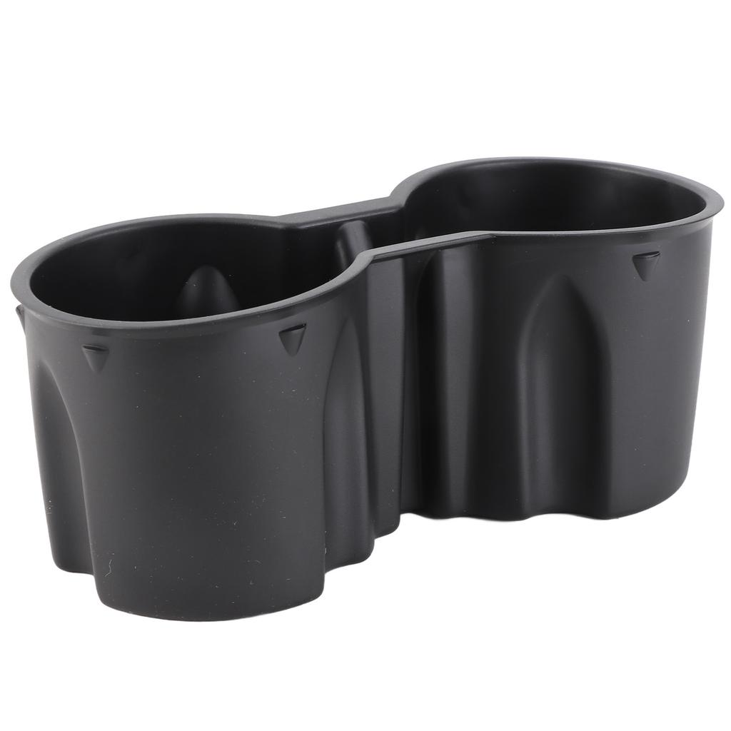 Cup Holder Insert Rubber Black Center Console Cup Tray Non Slip Coasters