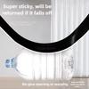 1pc 10cm X 5m PVC Self-Adhesive Marble Baseboard Sticker - Waterproof Skirting Board Protector for Corner Window Sill Home