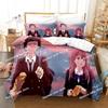 3d Anime Film A Silent Voice Bedding Set Printed Bed Set Duvet Cover Sheet Pillowcase Bed Soft Quilt Cover Full Queen King Size