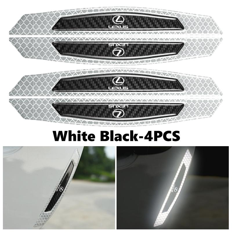 

Car Motorcyle Reflector Sticker Warning Strip Saftety Mark Night Reflective Accessories For Lexus IS350 ES350 IS250 IS460 IS220h
