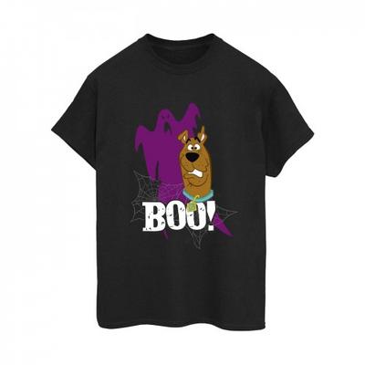 Womens/Ladies Boo Ghost Cotton Boyfriend T-Shirt