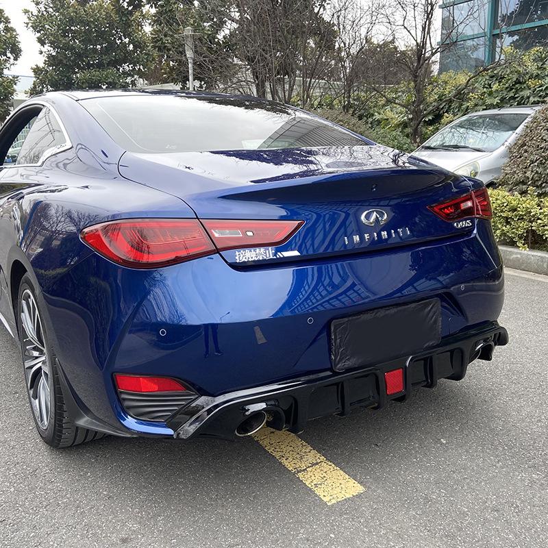 Infiniti Q60 2017-2020 Rear Lip & Front Bumper Body Kit