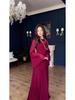2025 Spring Elegant Long Sleeve Slim Fit Dress for Women