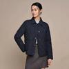 Autumn and winter new down jacket women's short fashion lapel small fragrant white duck down warm Korean version versatile jacket