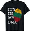 Es liegt in meiner DNA Litauischer Stolz Litauen Lietuva Wurzeln Geschenk Unisex T-Shirt
