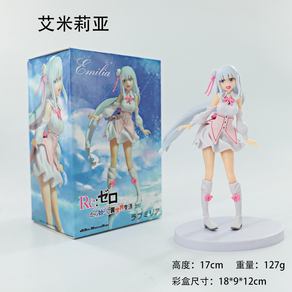Restarting Life In Another World: Snow Memories Emilia Amelia Beautiful Girl Figure Wholesale