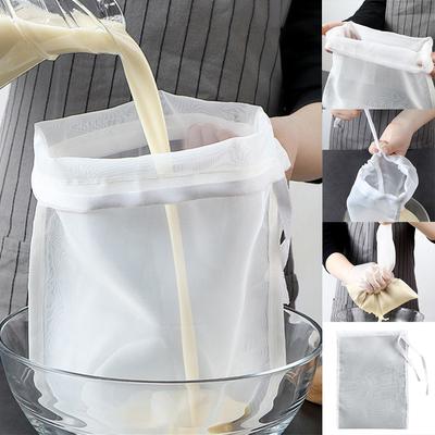100 Mesh One Kitchen Wine Sojové mléko Filtrační sáček Nylonový filtrační sáček Potravinový sáček na vodu
