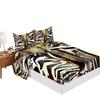 Four-Piece Mattress Sheet Animal Print Mattress Protective Cover Bedding Digital Printing