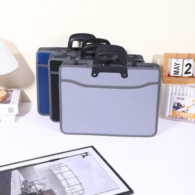 Large Capacity Office Briefcase Waterproof Document Handbag Portable File Bag  Work Environment