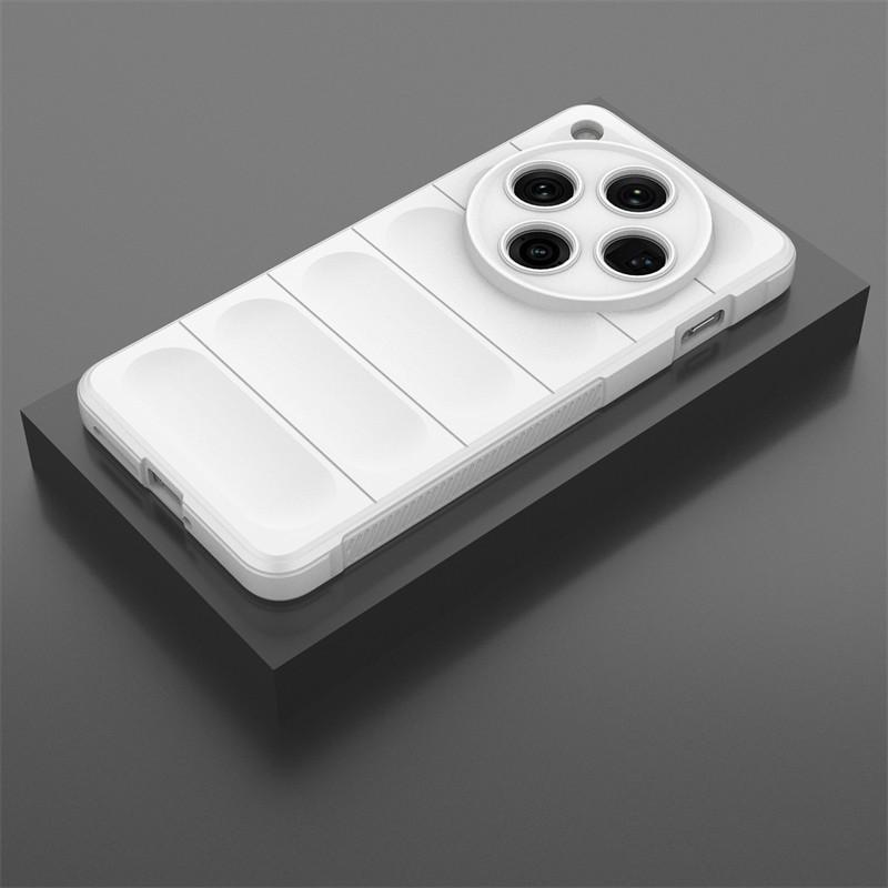 Für OPPO Find X8 Pro Hülle OPPO Find X8 Pro Hülle Bumper Hautfreundliches TPU Stoßfest Schützende Handy-Rückseite OPPO Find X8 Pro