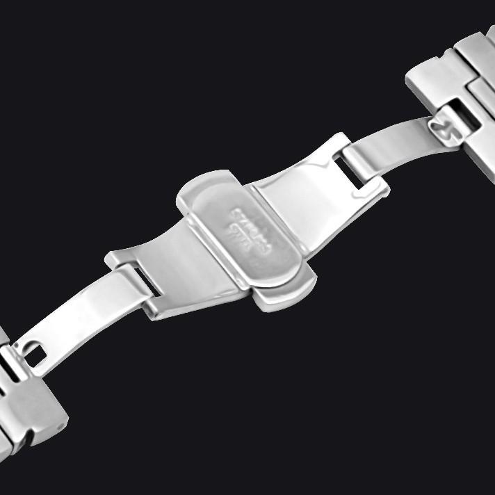 Panerai Watch Strap: Stainless Steel Butterfly Buckle for PAM441/111 and Fat Sea 0359/312.
