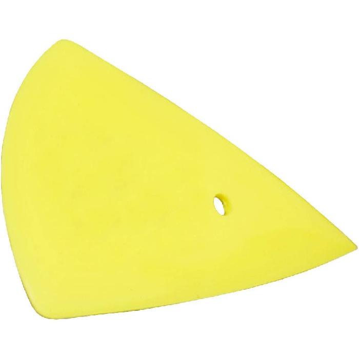 3PCS Contour Squeegee for Vinyl Wraps & Decals Scraper Triangle Pointed Sharp Bubble Scraper Corner Reach Tools Fine-Edge Detailer Hand Tool