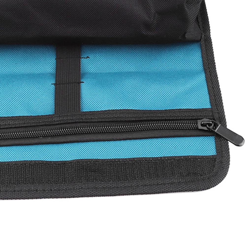 Electrician Tool Holder Electrician Bag Foldable Professional Electricians Tool Storage Holder Roll Bag Convenient Organizer
