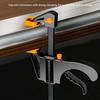 1Pc Quick Ratchet F Clamp Heavy Duty Wood Working Work Bar Clamp Clip Kit Ratchet Release Sergeants for Carpentry DIY Hand Tools