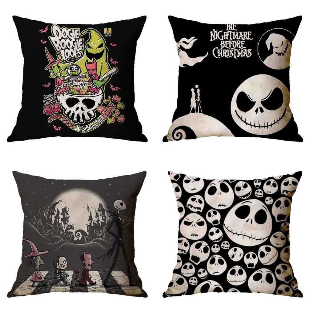 The Nightmare Before Christmas Cartoon Cushion Cover Perfect For Home Decor And Sofa