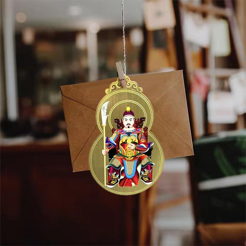 2026 Tai Sui Amulet Card Feng Shui Prayer Gold Card Exorcism Protection Buddha Gift Amulet Safe Bring In Wealth And Treasure