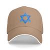 כובע שמש קז'ואל בייסבול ספורט כוכב דוד דגל ישראל ישראל כובע חיצוני