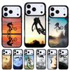 BMX Bike Extremsport Handyhülle für iPhone 17 16 15 14 13 Pro Max Rückabdeckung für 12 11 Pro Hülle
