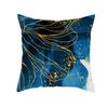 Blue Ink Pillowcase Car Ornaments Office Living Room Sofa Home Pillowcase