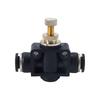 High Pressures Air Tube Fitting With Secure Sealing Pneumatic Airflows Regulator for Factory and Workshop Use