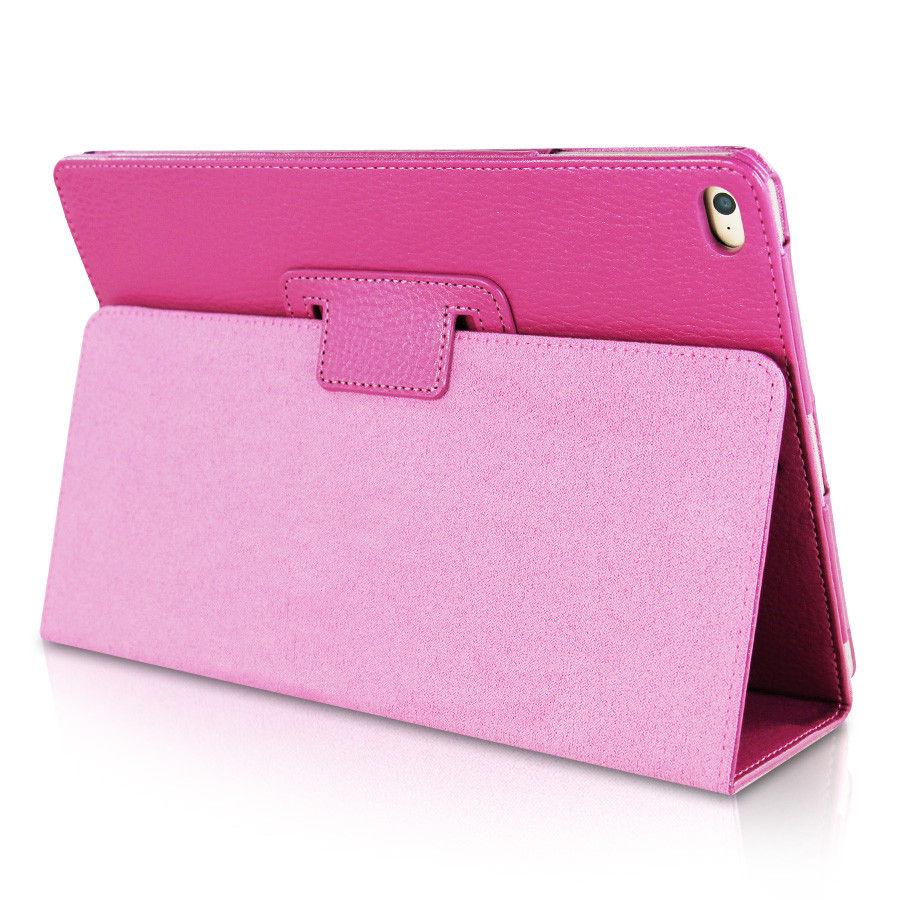 

Для iPad 9.7 2017 2018 A1893 A1954 A1822 A1823 Чохол для iPad Air 2 A1566 A1567 A1474 A1475 A1476_Smart Wake-Sleep&;Магнітний iPad 9.7 2017 рожевий червоний колір