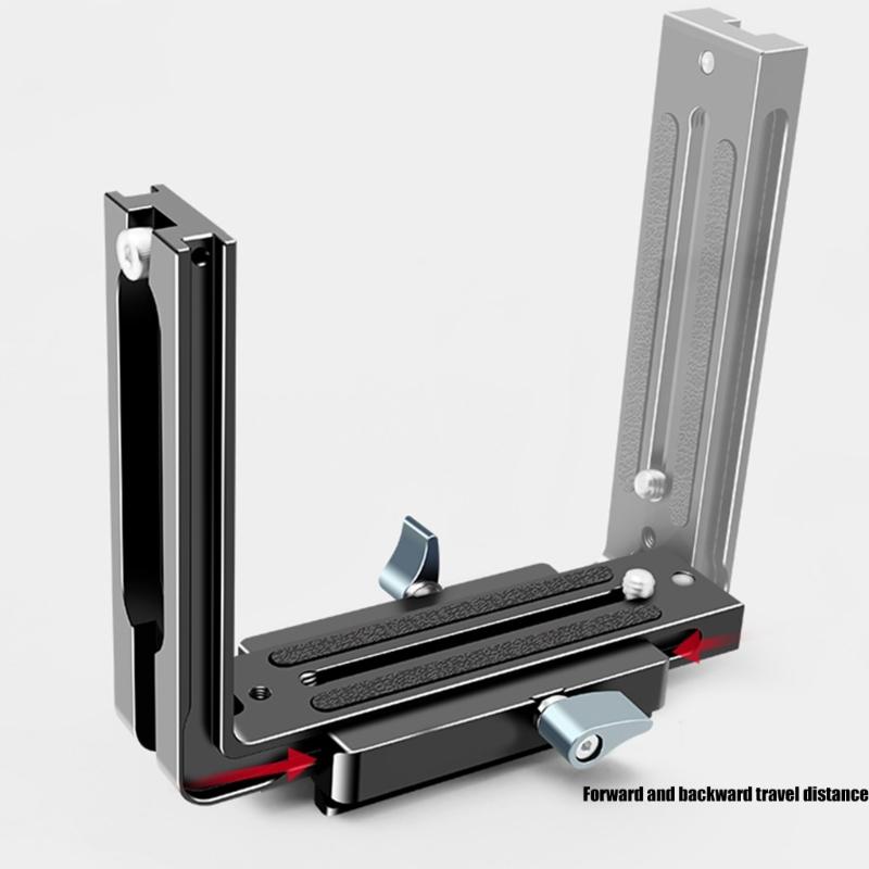 DSLR Camera L Bracket Vertical Horizontal Switching Tripod Quick Release Plate Stabilizer Tripod Monopod