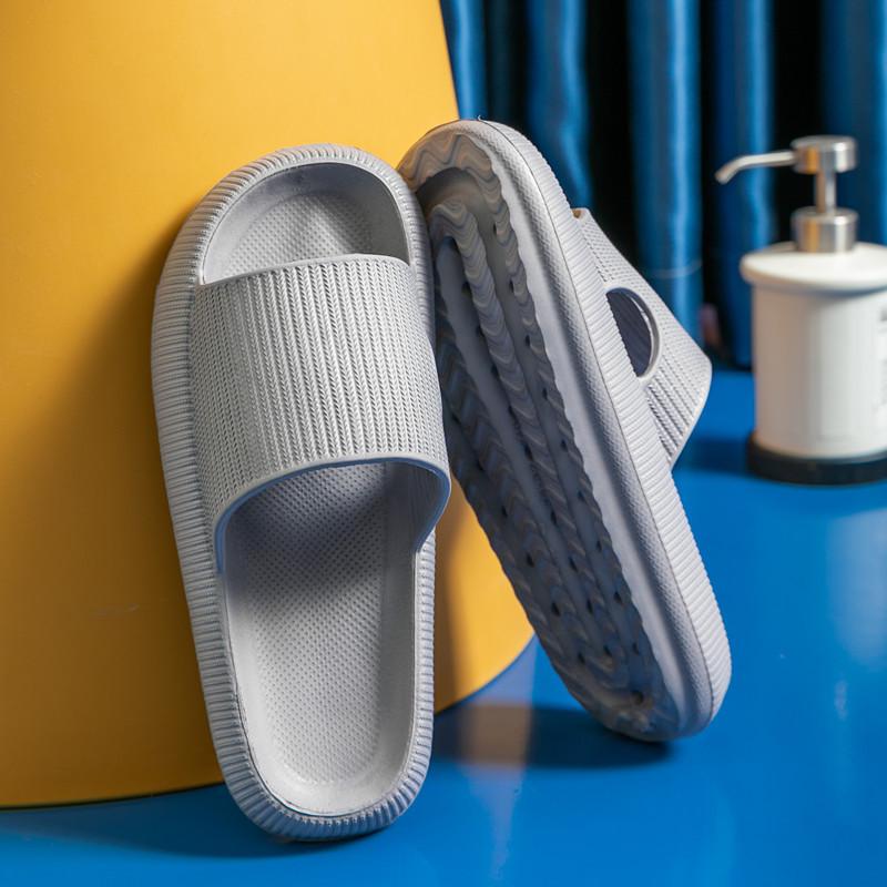 

Stepping on Relief Slippers: Soft, Non-slip Indoor Sandals for Couples 36/37 серый