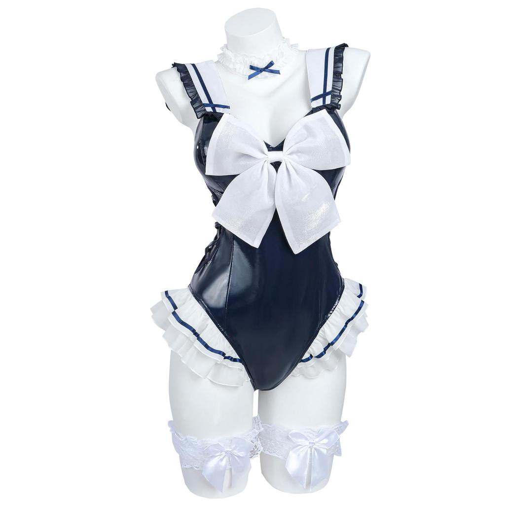 Bunny Girl Plus Size Bunny Sailor Bunny Cosplay Halloween Photo Shoot Bunny [Excellent Quality] Cosplay, Suit, Ver., High-Leg Costume, Costume, Event,