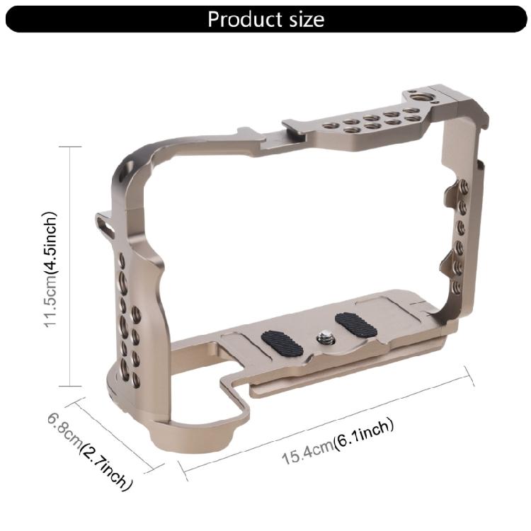Lightweight Aluminum Camera Stabilizer Cage for R5/R5C Professional Use Durability Construction Accessories Integration