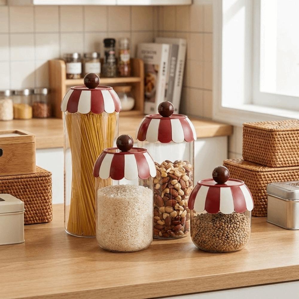 Sealed Grain Storage Box Transparent Pasta Storage Box Food Storage Container for Kitchen