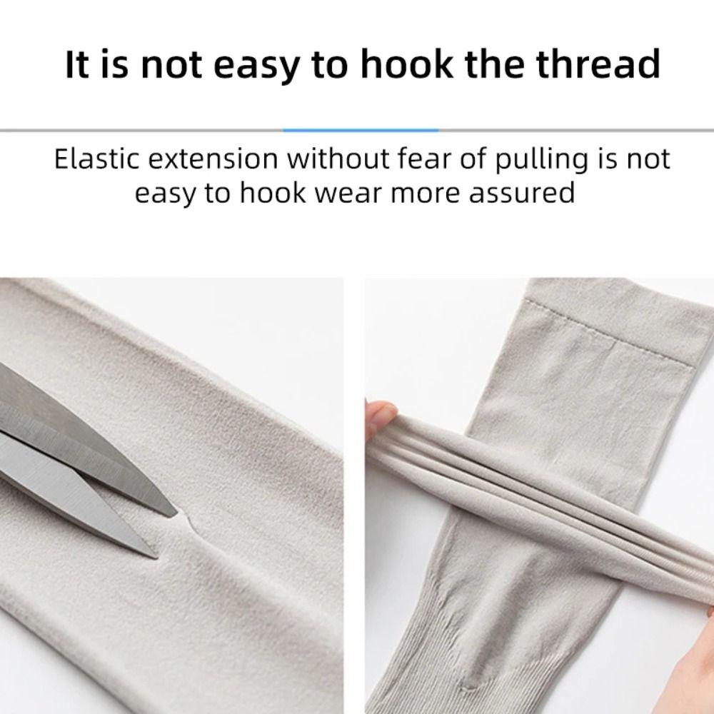 Sun Protection Cool Sensation Ice Sleeve Comfortable Quick Dry Leg Sleeve Outdoor