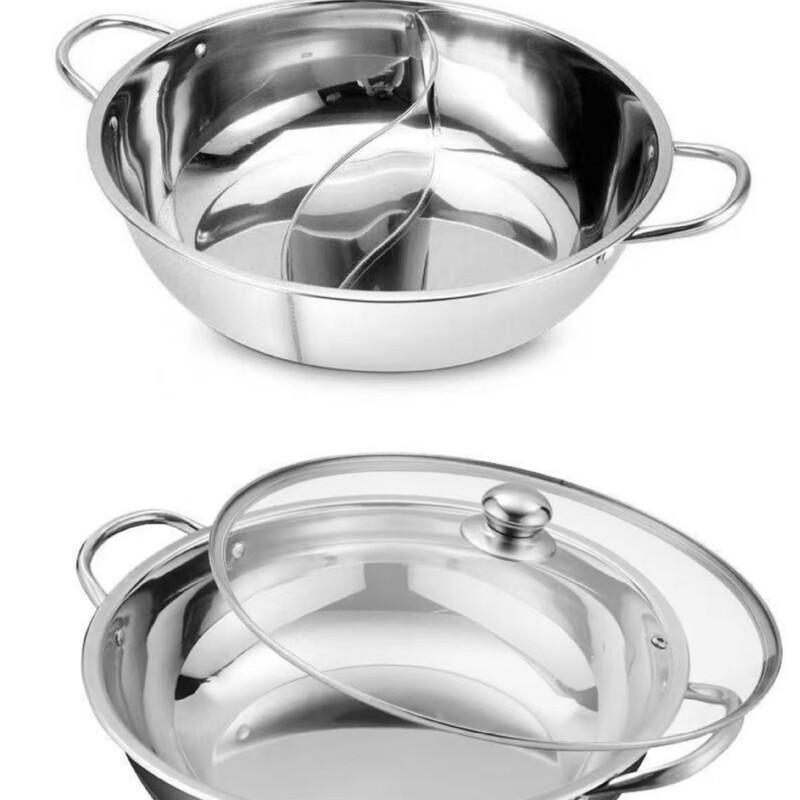 Stainless Steel Divided Hot Pot