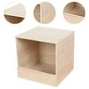 Parakeet Nesting Box Wood Breeding Box Bird Nest Wooden Pigeon Nesting Box for Cockatiels