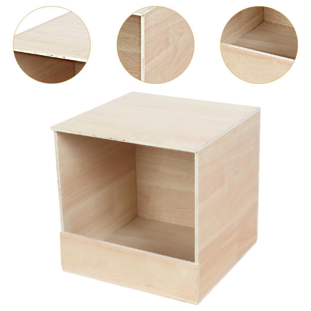Parakeet Nesting Box Wood Breeding Box Bird Nest Wooden Pigeon Nesting Box for Cockatiels