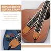 LIFKOME 1 Set Adjustable Lace Kit Strap for Electric Replacement Acoustic Guitar Adjustable Strap Set Accessories for Bass Guitar Guitar, Strap,
