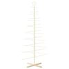 Metal Christmas Tree with Stand KUOPIO 210 cm Steel Gold