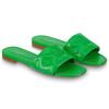 Louis Vuitton Revival Slide Slippers Women's Green 1A9P5G