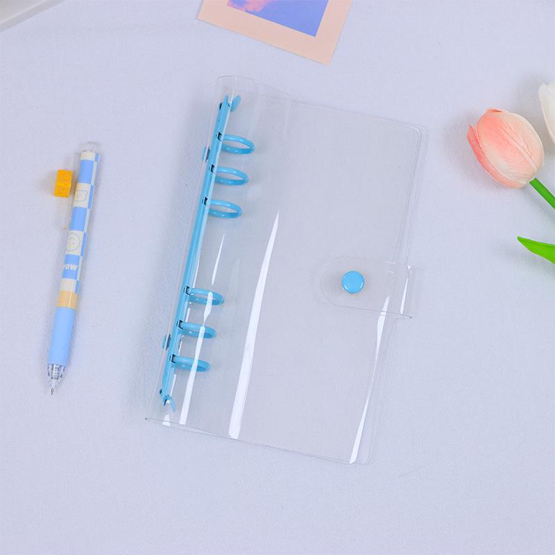 2026 Calendar A5 A6 6-hole Hand Account Loose-leaf Calendar Partition PP Frosted Transparent Protective Pad