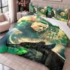 Kontra K 3Pcs Bedding Set Duvet Cover With Two Pillowcases For Bedroom Home Decoration