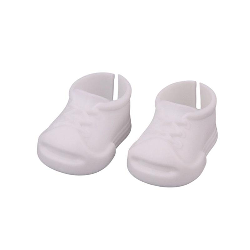 15/17Cm Doll Shoes Plastic Mini Shoes For Dolls Mini Finger Shoes Clothing Accessory For 6.9 Inch Dolls Blind Box Doll