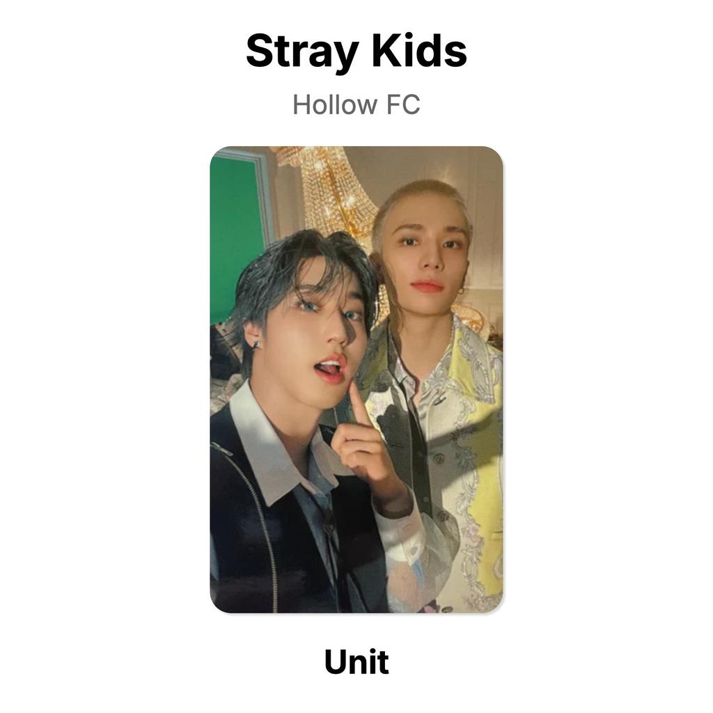 Stray Kids Hollow FC Official Photocard