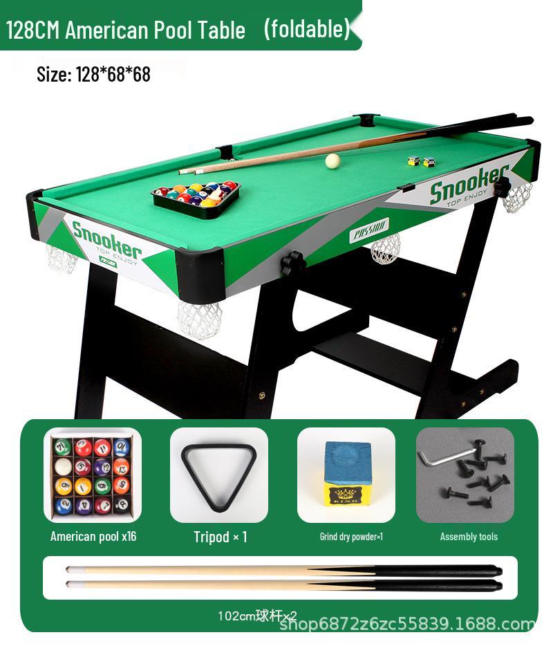 Children's Mini Wooden Billiards Table: Multifunctional Game Table with Legs