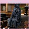 Unique Black Robed Gothic Decor Craftsmanship Ideal For Desk And Automotive Display