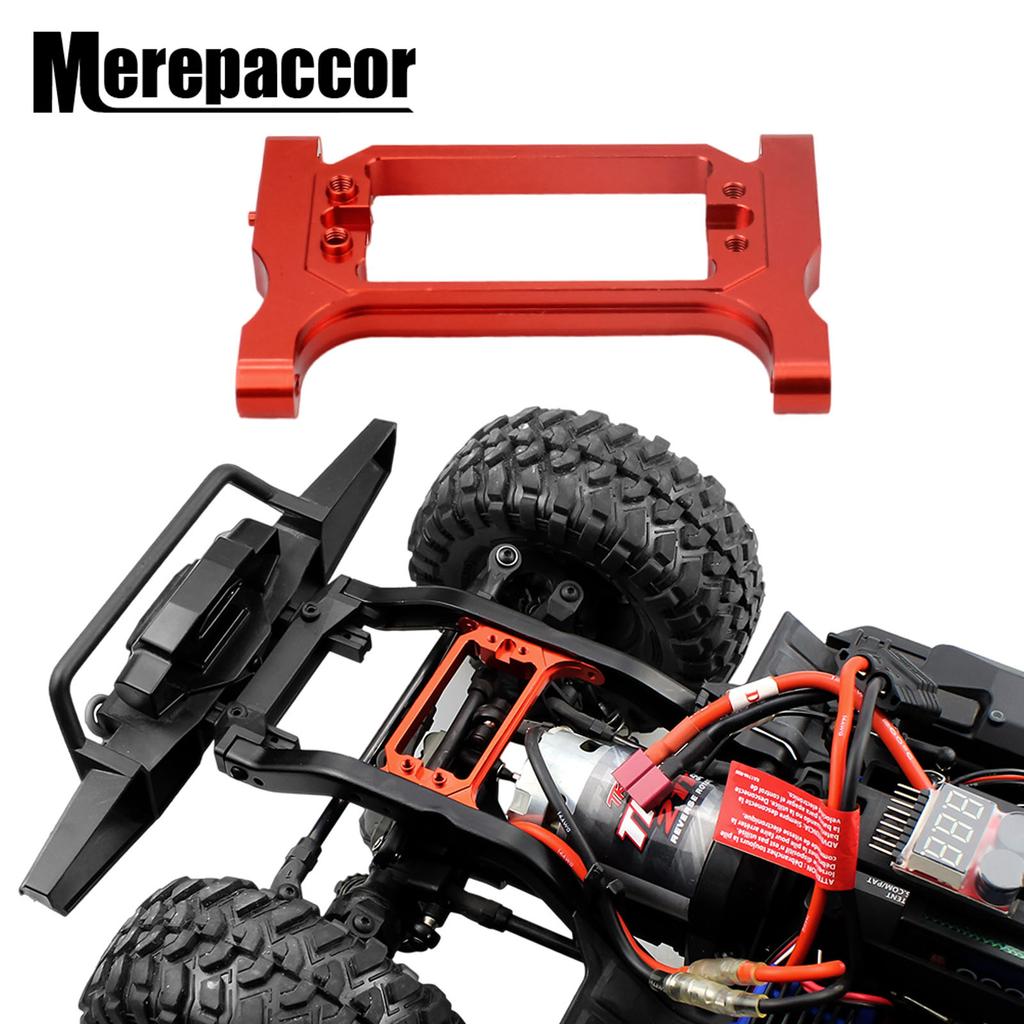 RC Front Chassis Brace Crossmember Beam Aluminium Alloy for 1Celsius10 Climbing Car
