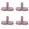 20Pcs Quick Terminal Block Wire Connector TShaped PushType Wiring Splitter SPLT1(Gray )