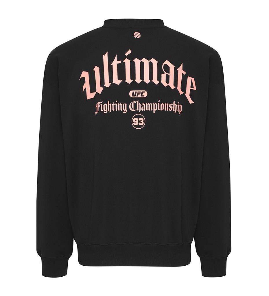 UFC SPORT Ufc Gothic Mega Fit Sweatshirt Black U2Swx1104Bk